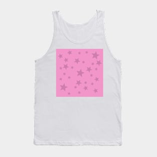 Stars Pink Tank Top